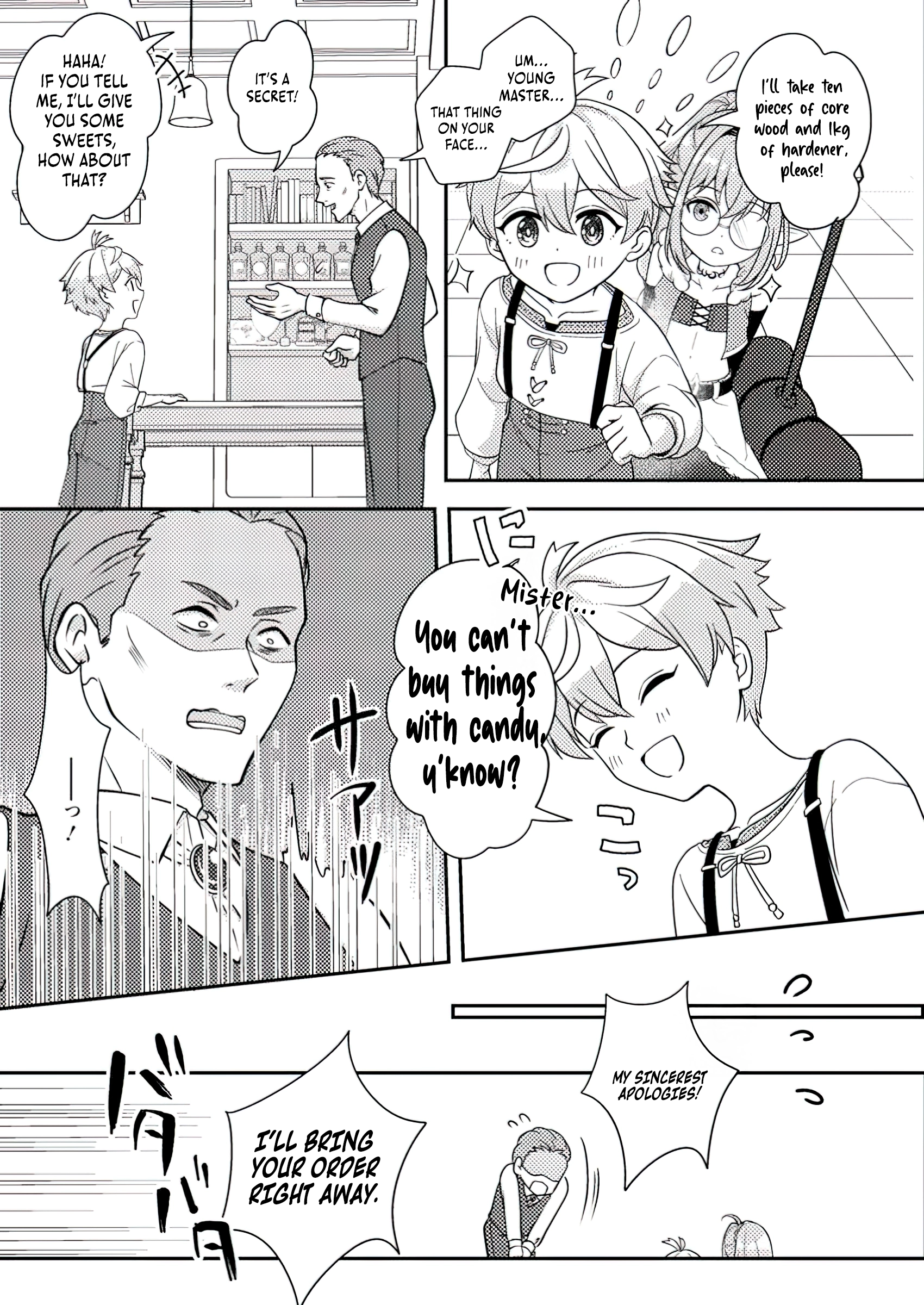 The Otherworldly Life of the Missing Alchemist~ Chapter 3.3 4